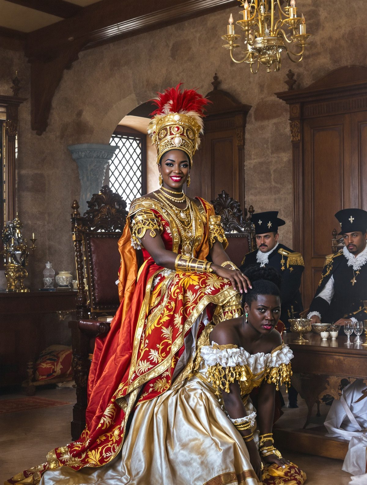 Queen Nzinga: The Ruler Who Negotiated While Sitting on Her Slave