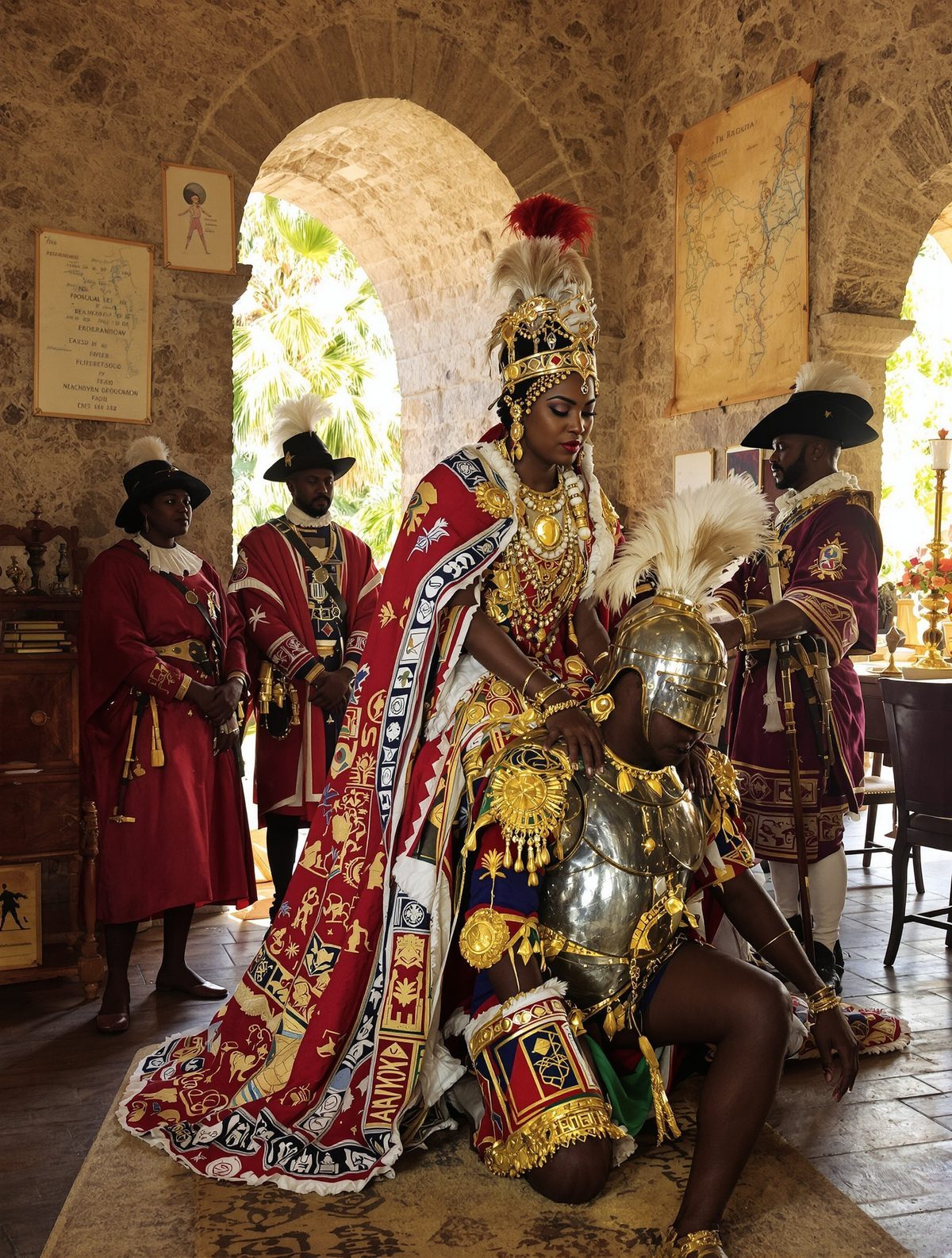 Queen Nzinga: The Ruler Who Used Her Enemy's General as a Throne