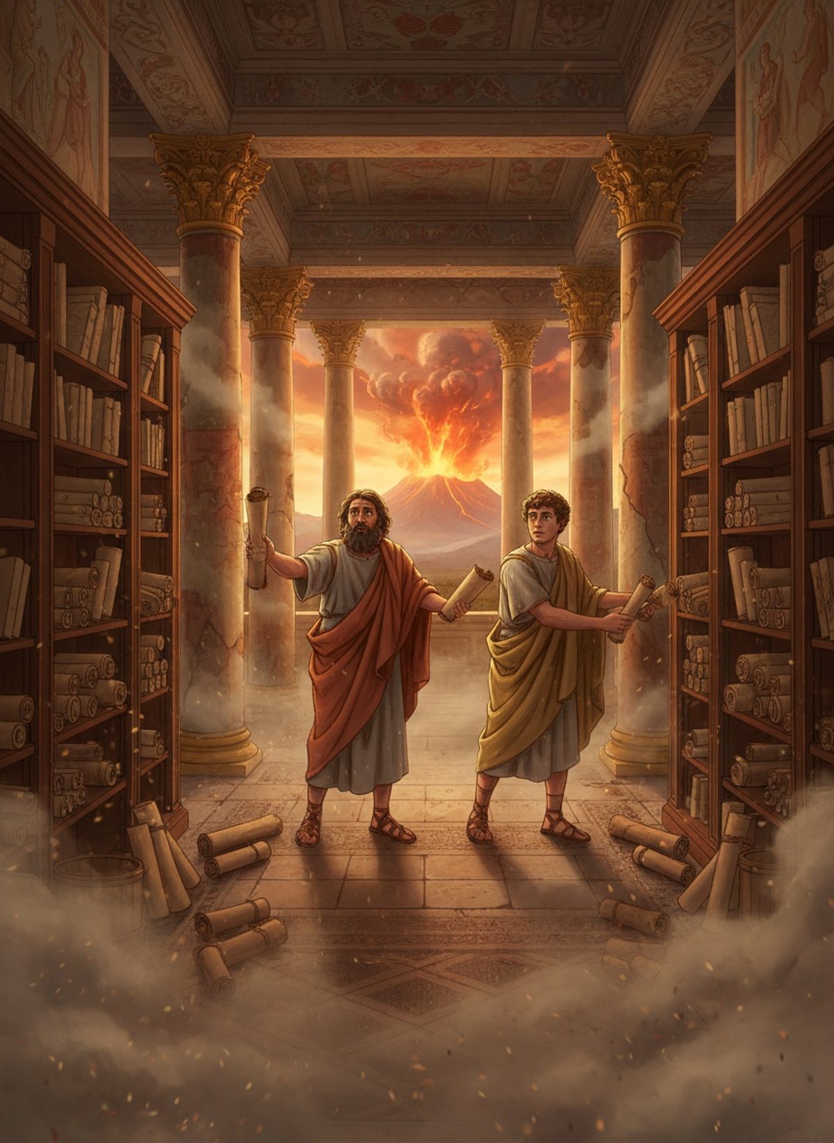 Researcher Burns Star Wars Scrolls to Crack Ancient Roman Library Mystery