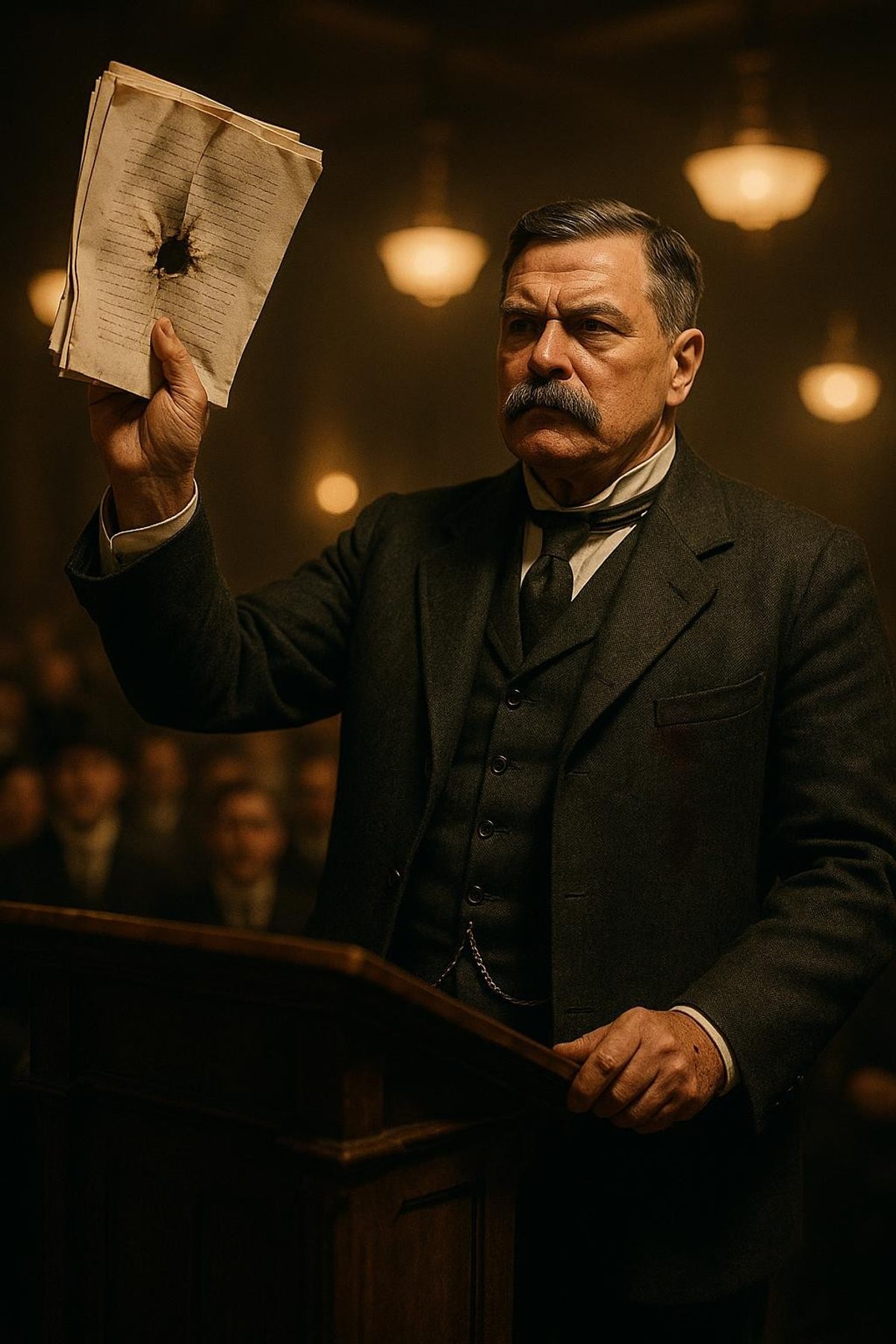 Roosevelt Was Shot Before the Speech. He Gave It Anyway.