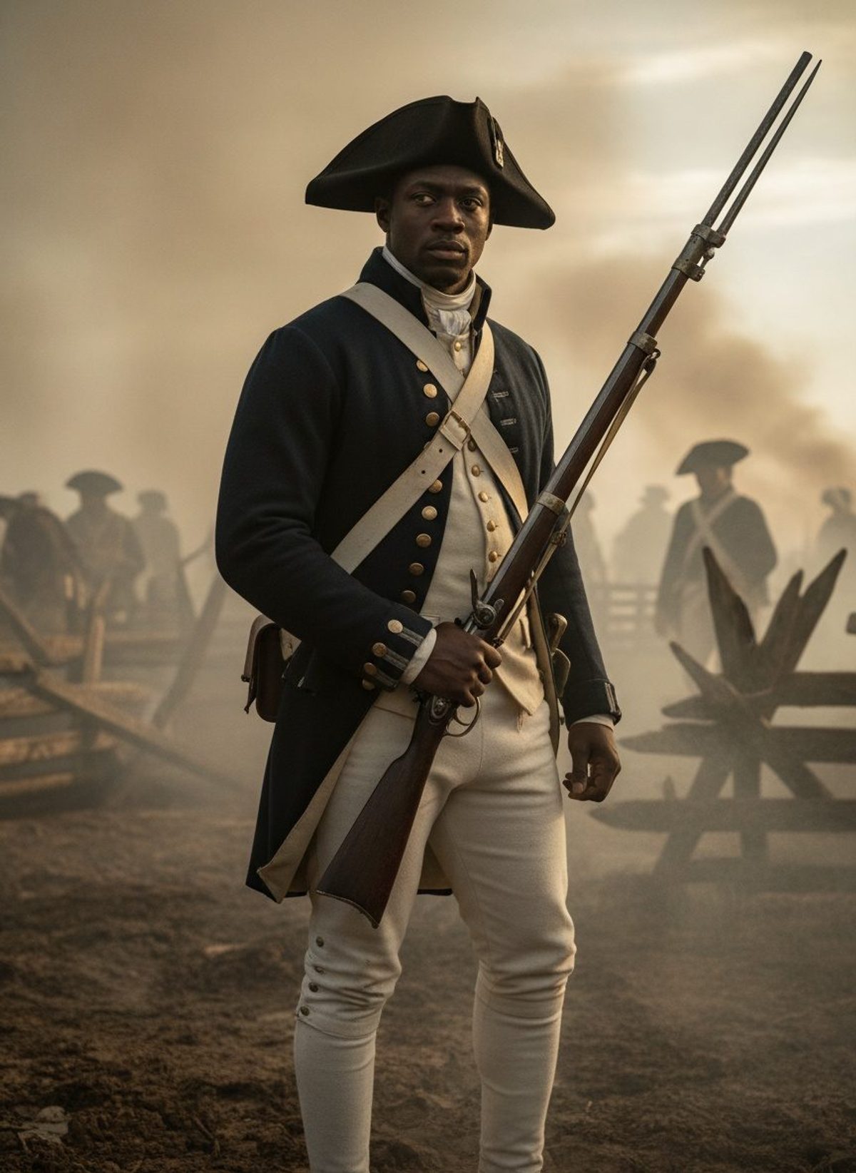 Salem Poor Charged the Hill. Fourteen Officers Signed His Name.