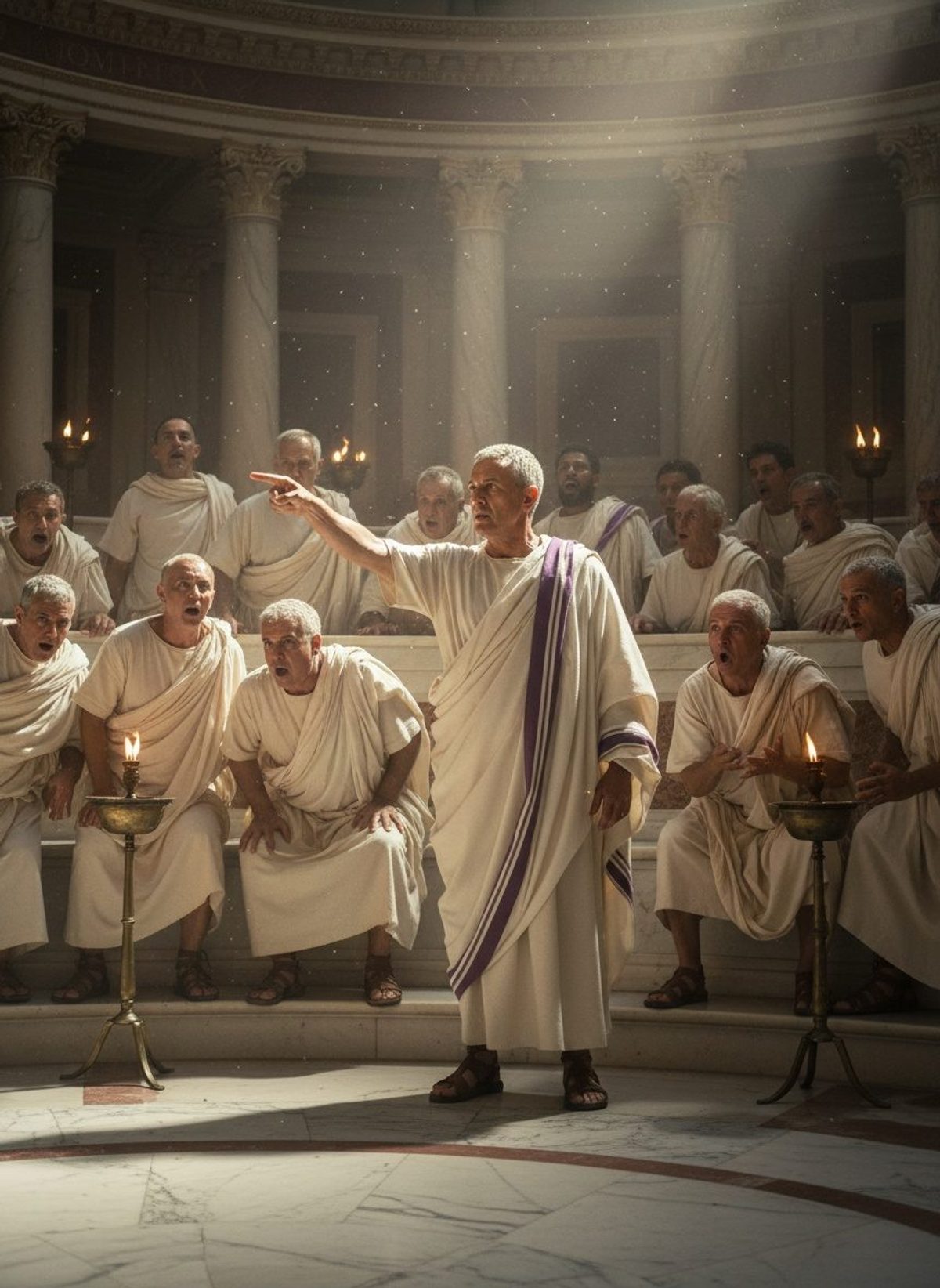 Servilius Stood Before the Senate. He Named Every Name.