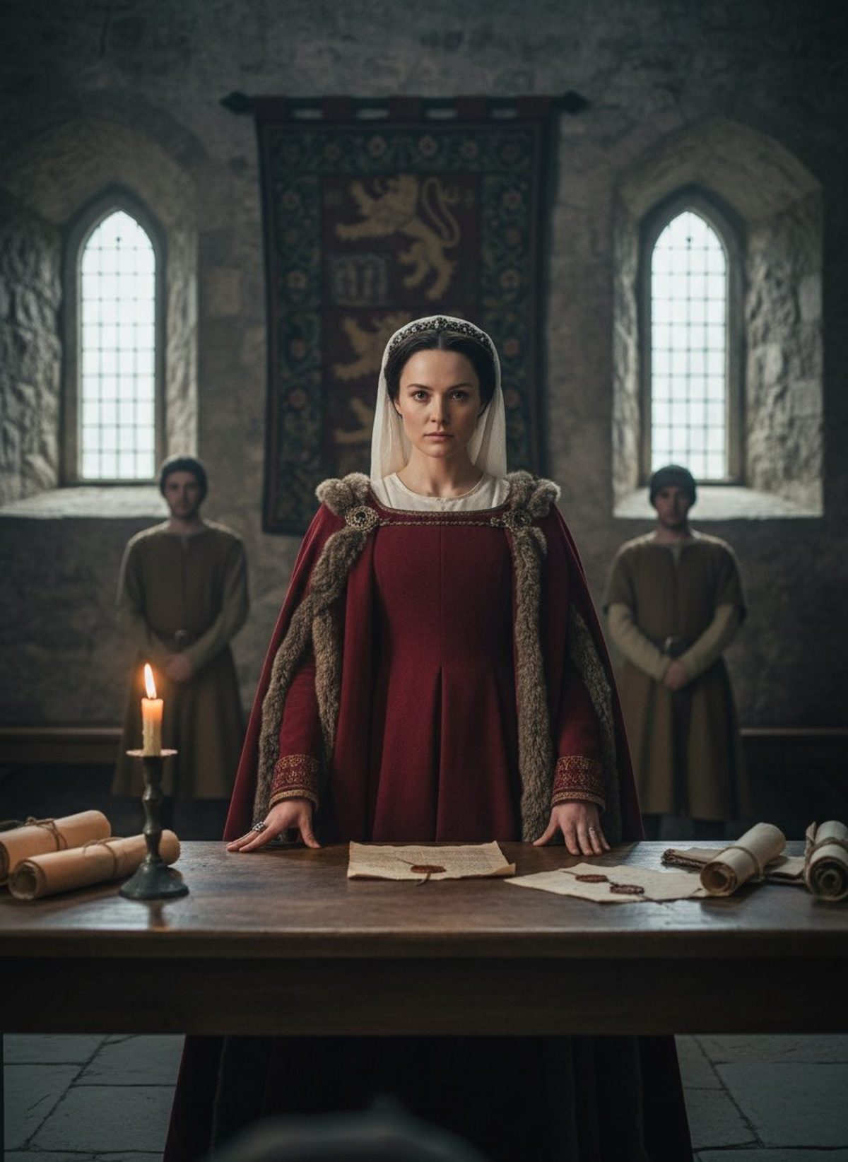 She Held a Dying King's Court Together With One Letter