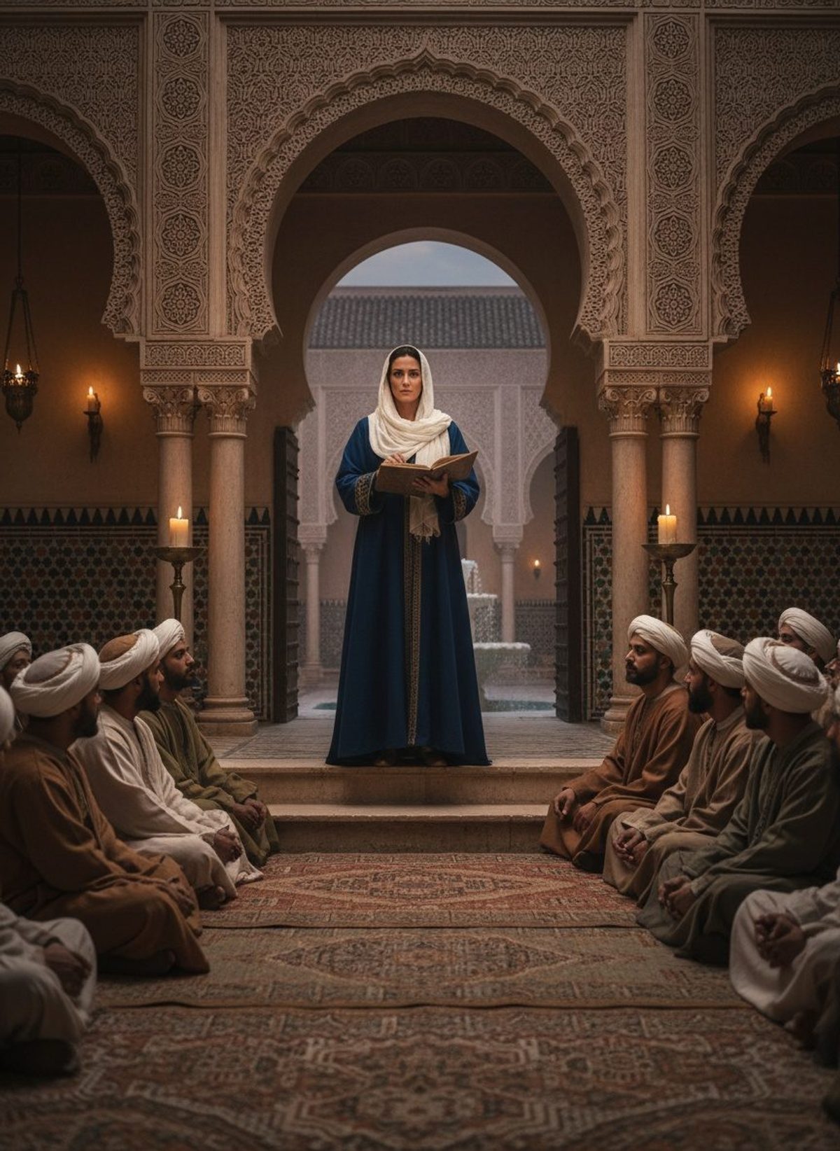 She Knelt Before No Caliph. The Scholars Listened.