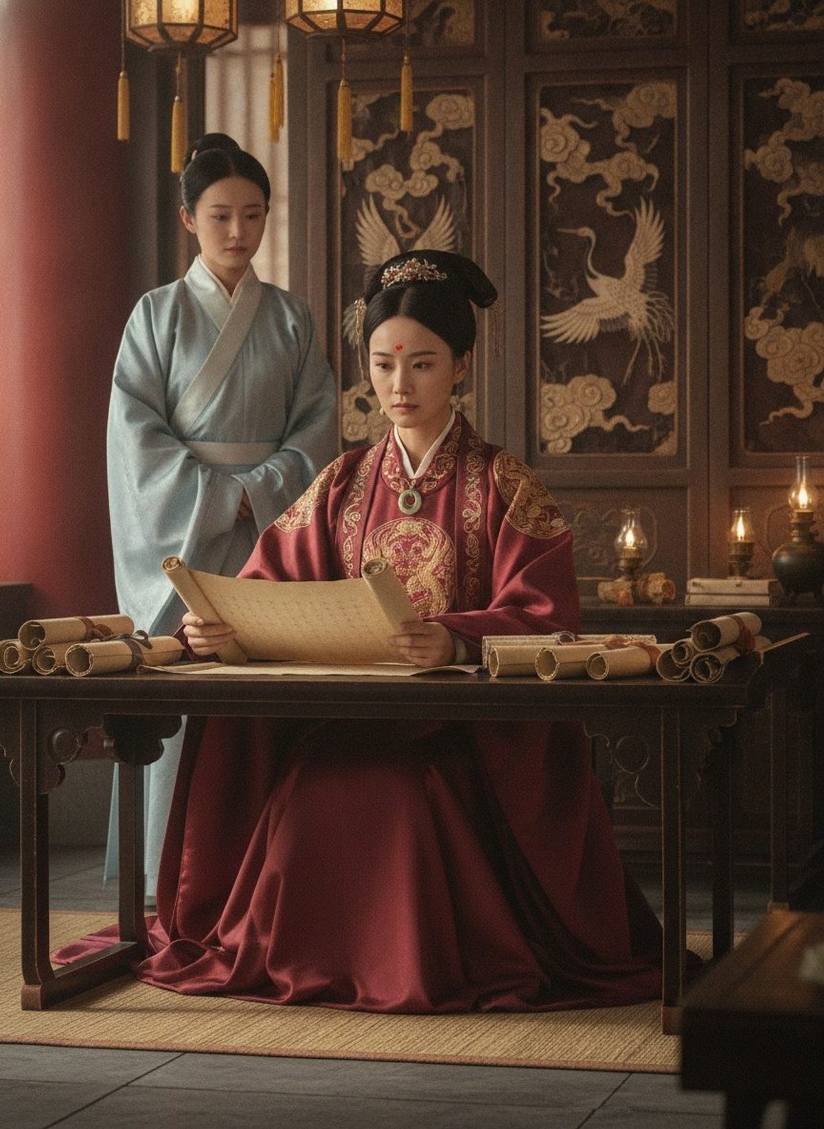 She Memorised the Emperor's Edicts. Then She Read Them Back.