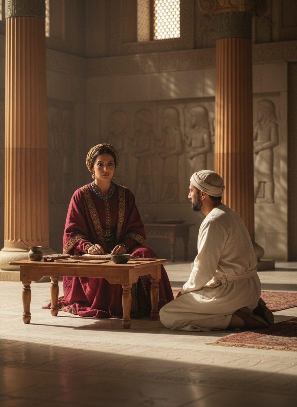 She Ran Persia's Treasury. No One Called Her Queen.