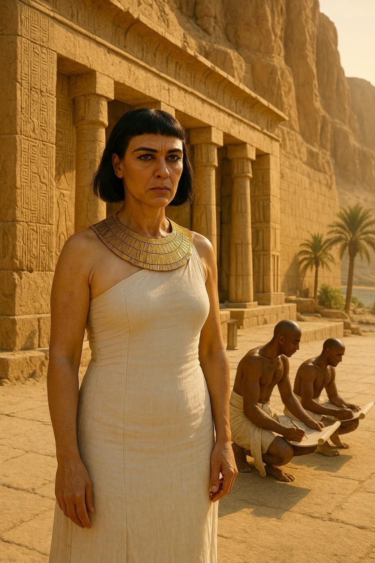 She Ruled Egypt Alone. Then Her Son Erased Her.