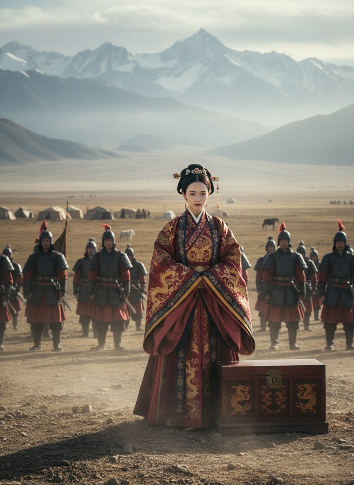 She Walked Into the Desert. The Emperor Followed.
