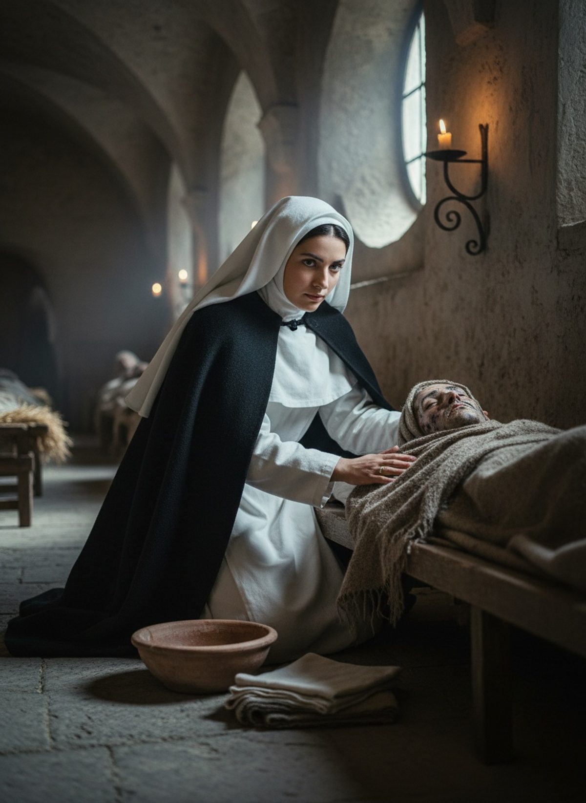 She Walked Into the Plague Ward. The Pope Begged Her to Leave.