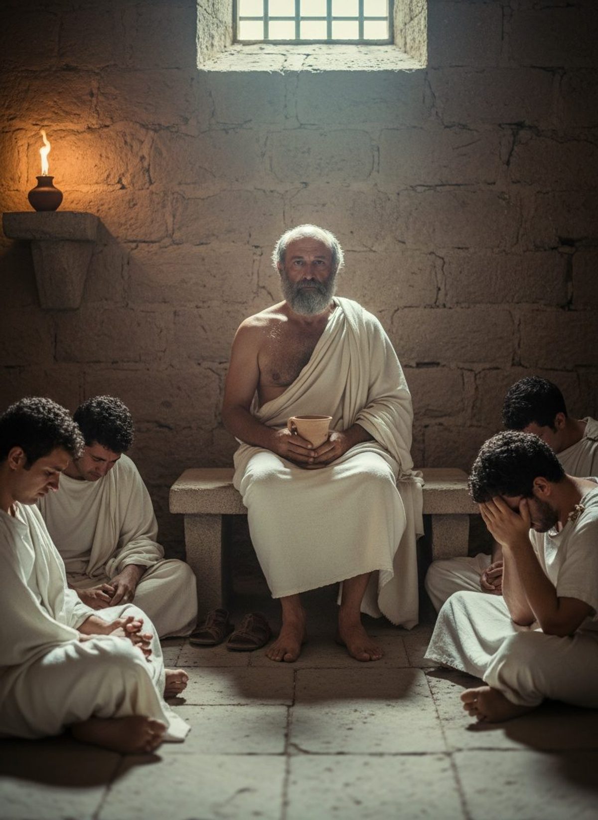 Socrates Refused the Escape. He Drank Anyway.