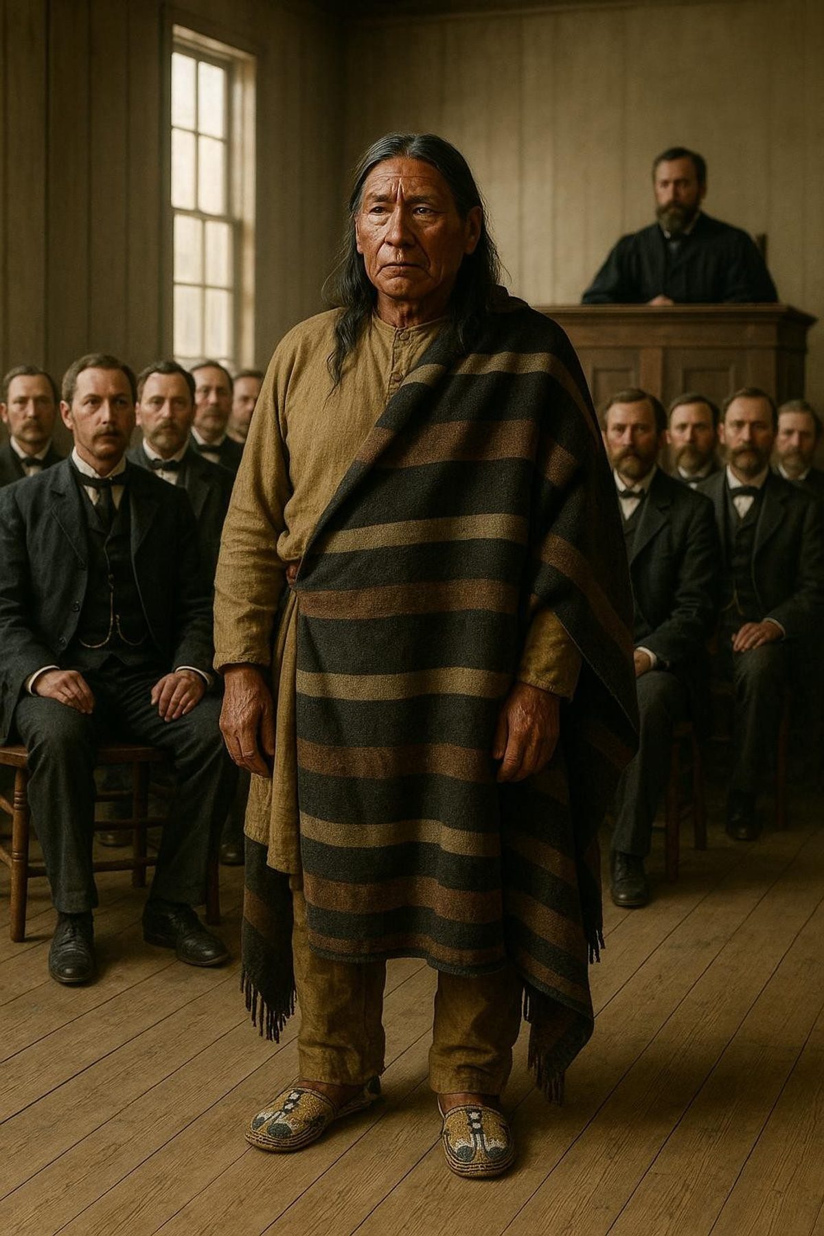 Standing Bear Stood Up in Court and Said Five Words