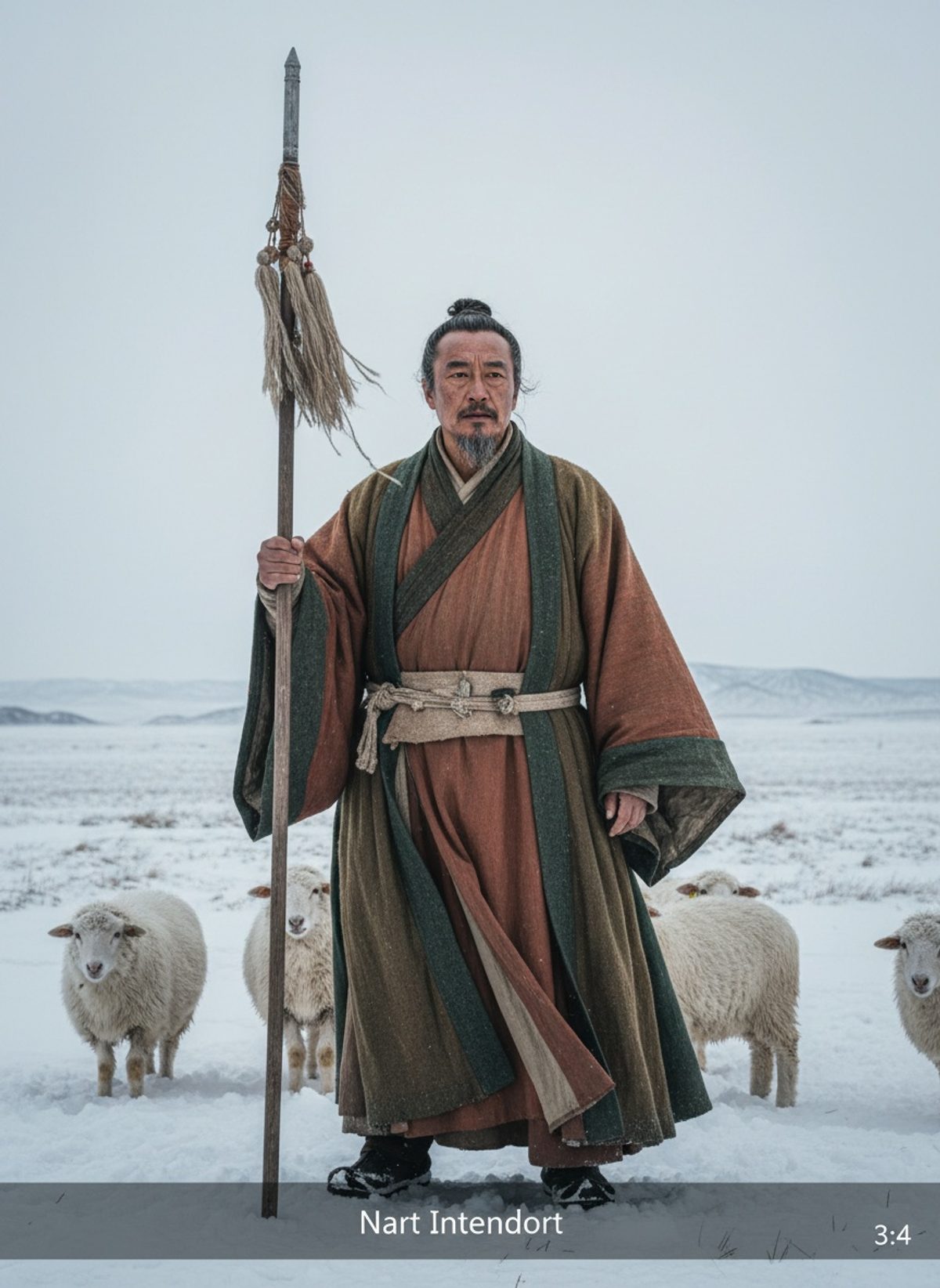 Su Wu Was Given a Flock. He Refused to Kneel.
