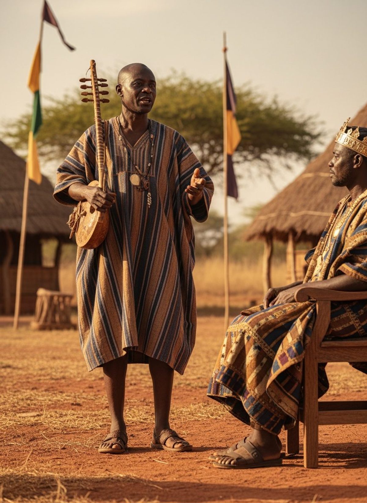 Sundiata's Griot Refused to Kneel. The King Listened.
