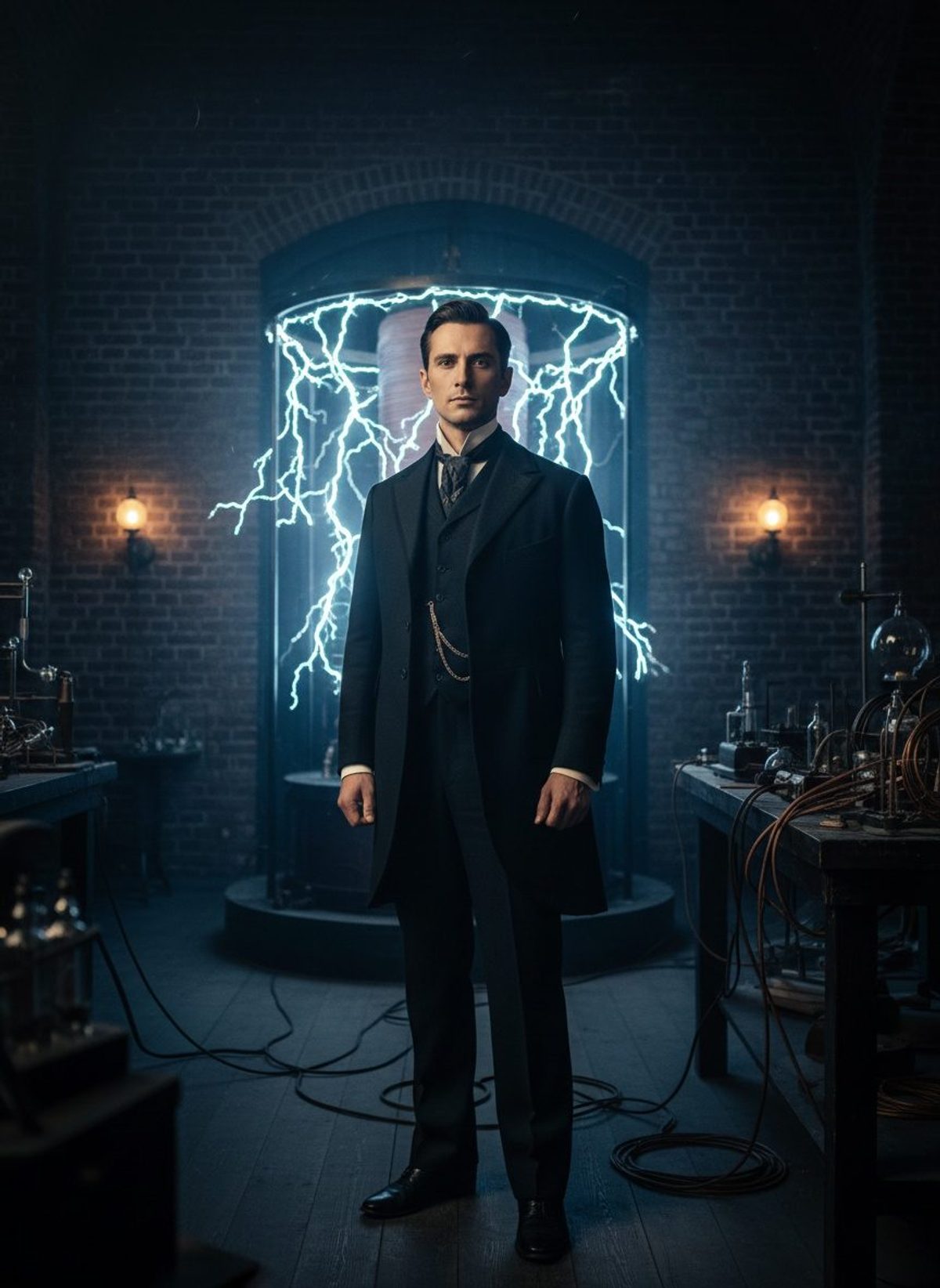 Tesla Arrived With Four Cents. He Rewired the World.