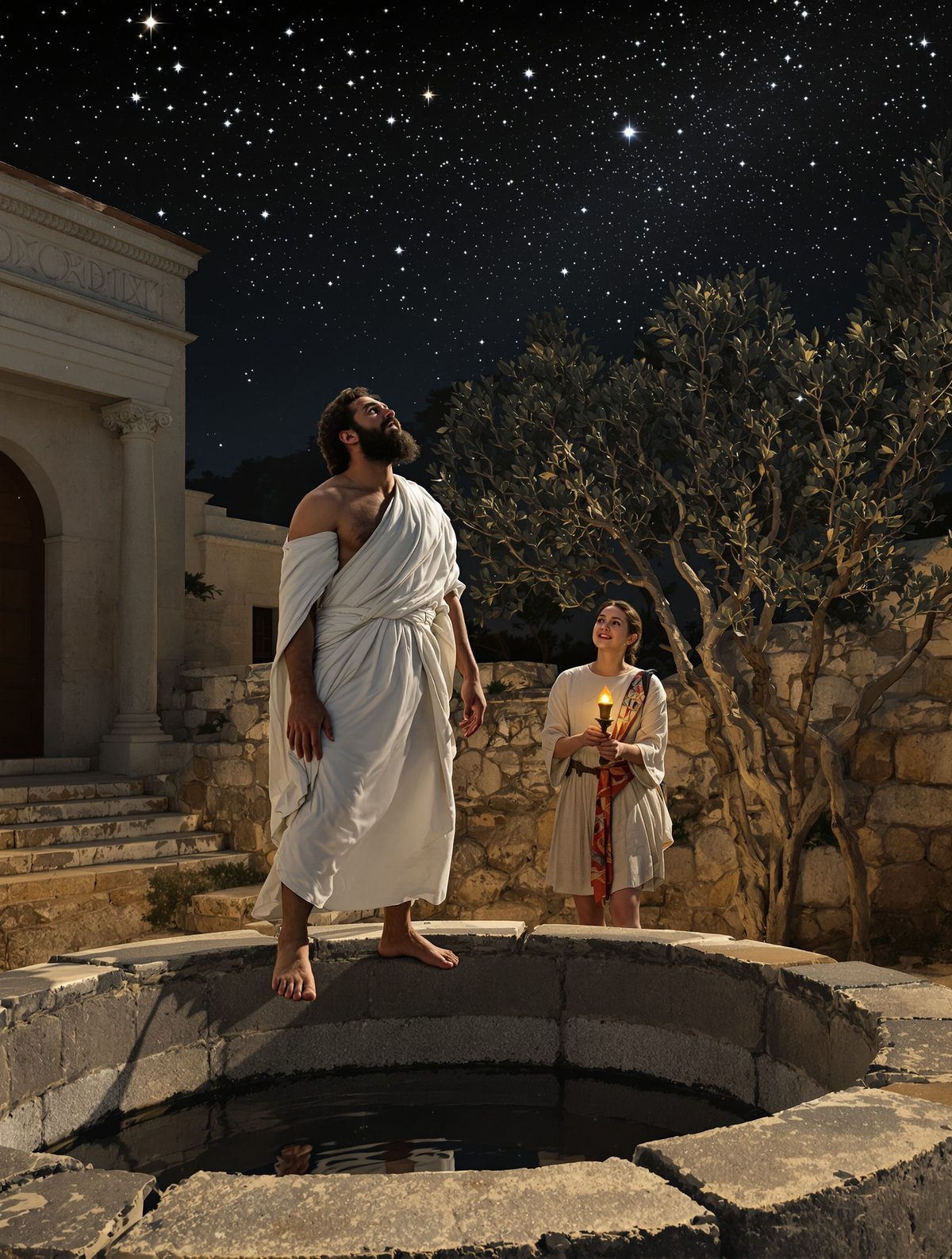 Thales: The Philosopher Who Fell Into a Ditch While Stargazing