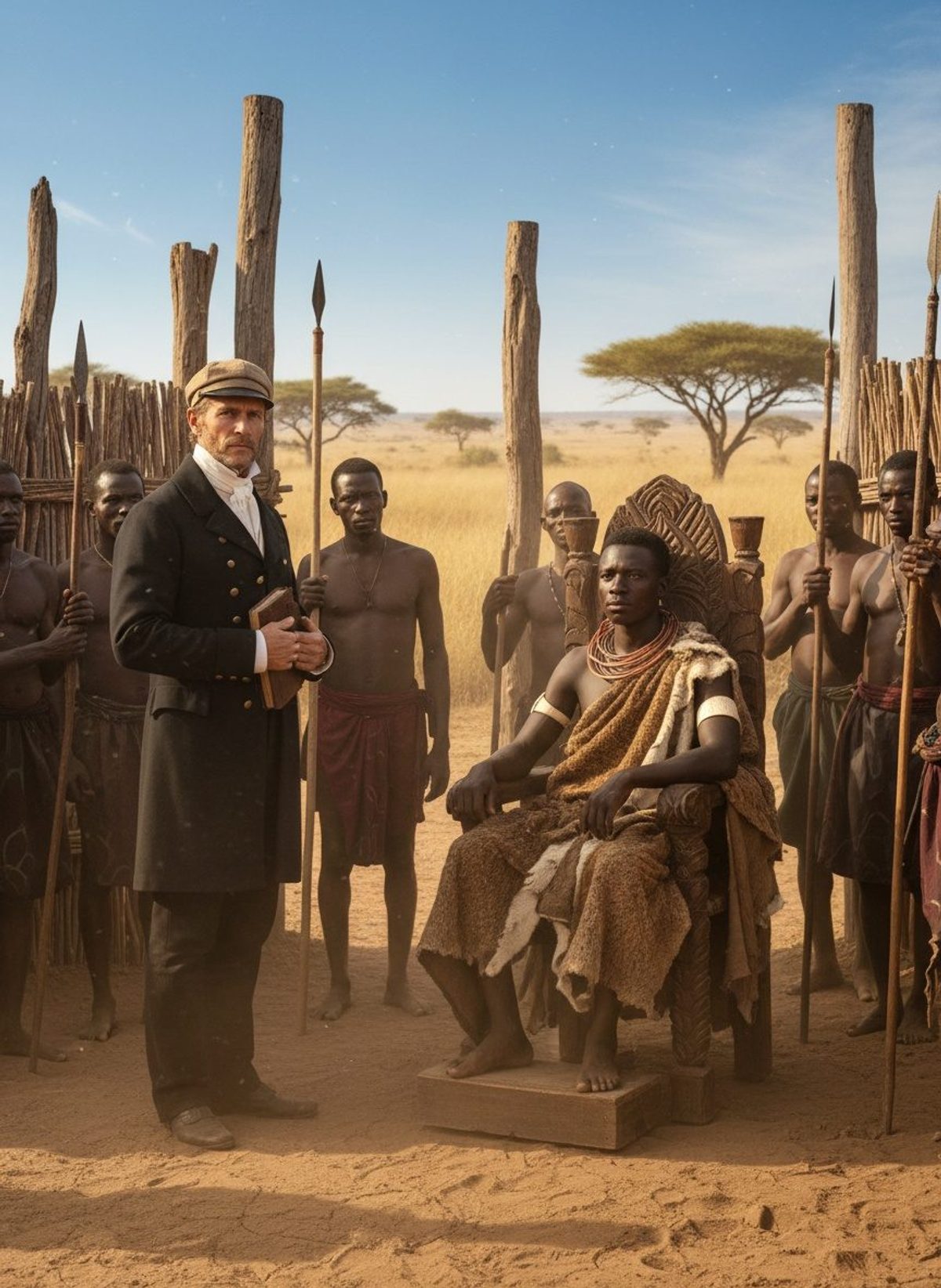 The African King Who Received Britain's Greatest Explorer