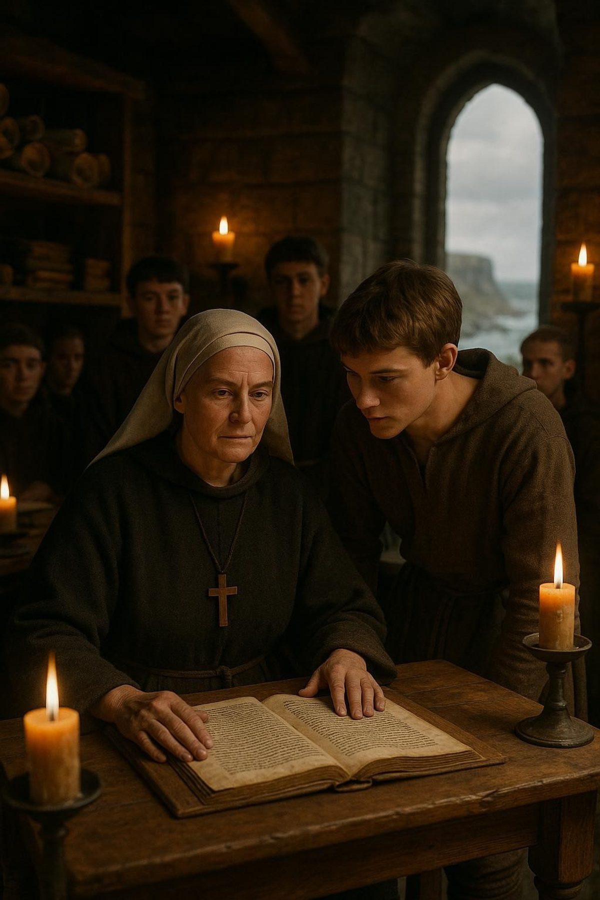 The Anglo-Saxon Nun Who Taught England to Read