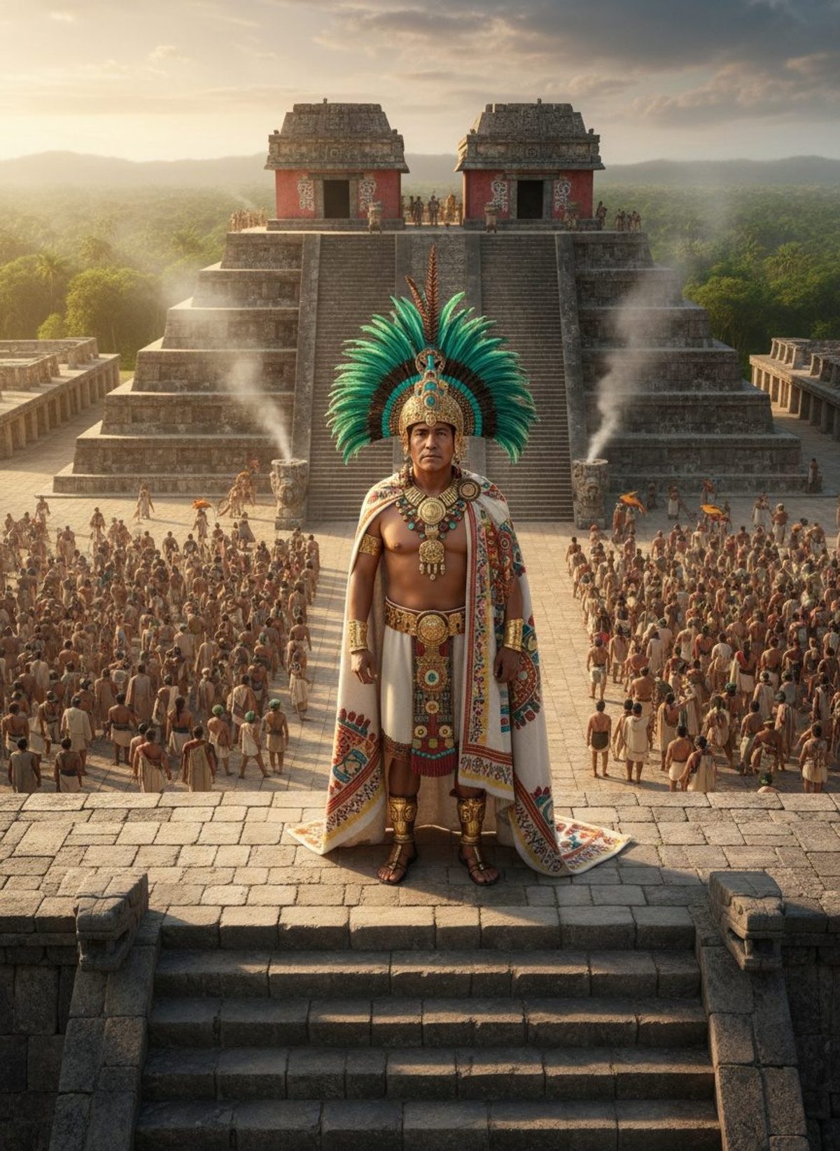 The Aztec Emperor Who Welcomed Strangers. Then Vanished.