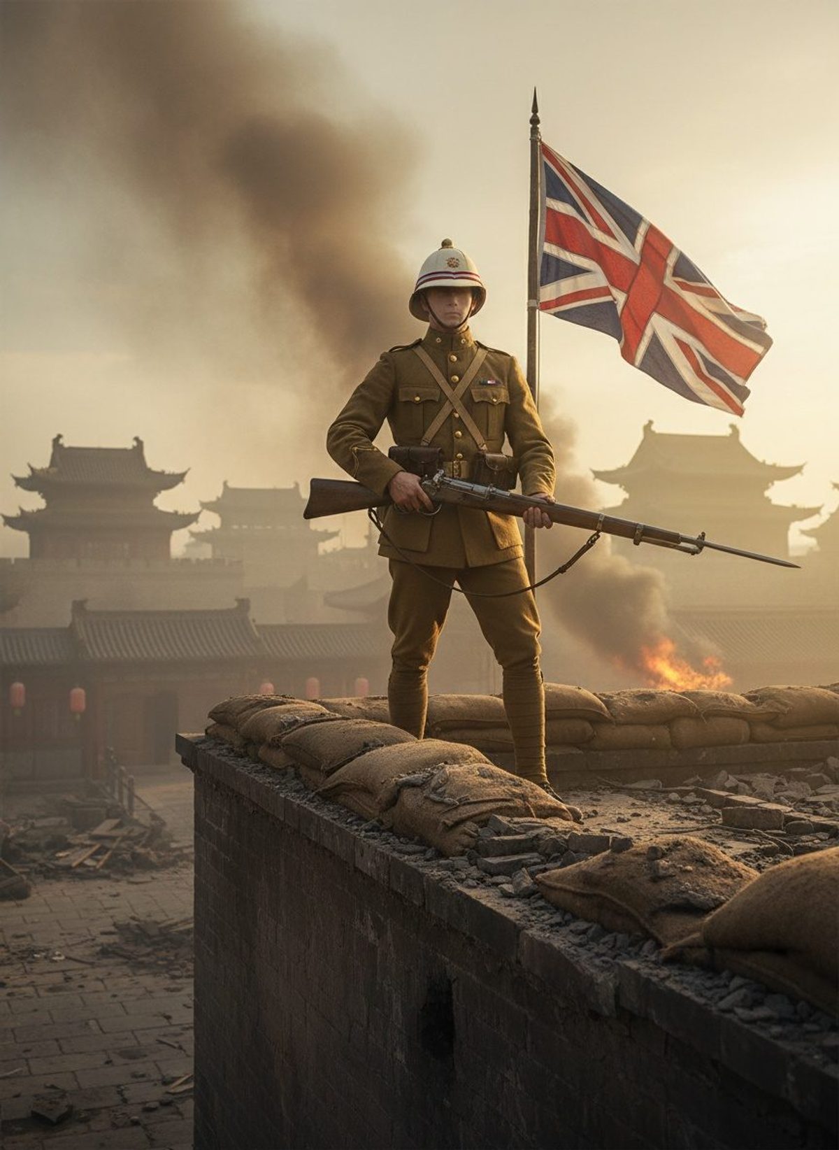 The British Diplomat Who Stood Alone Inside Peking's Burning Legation