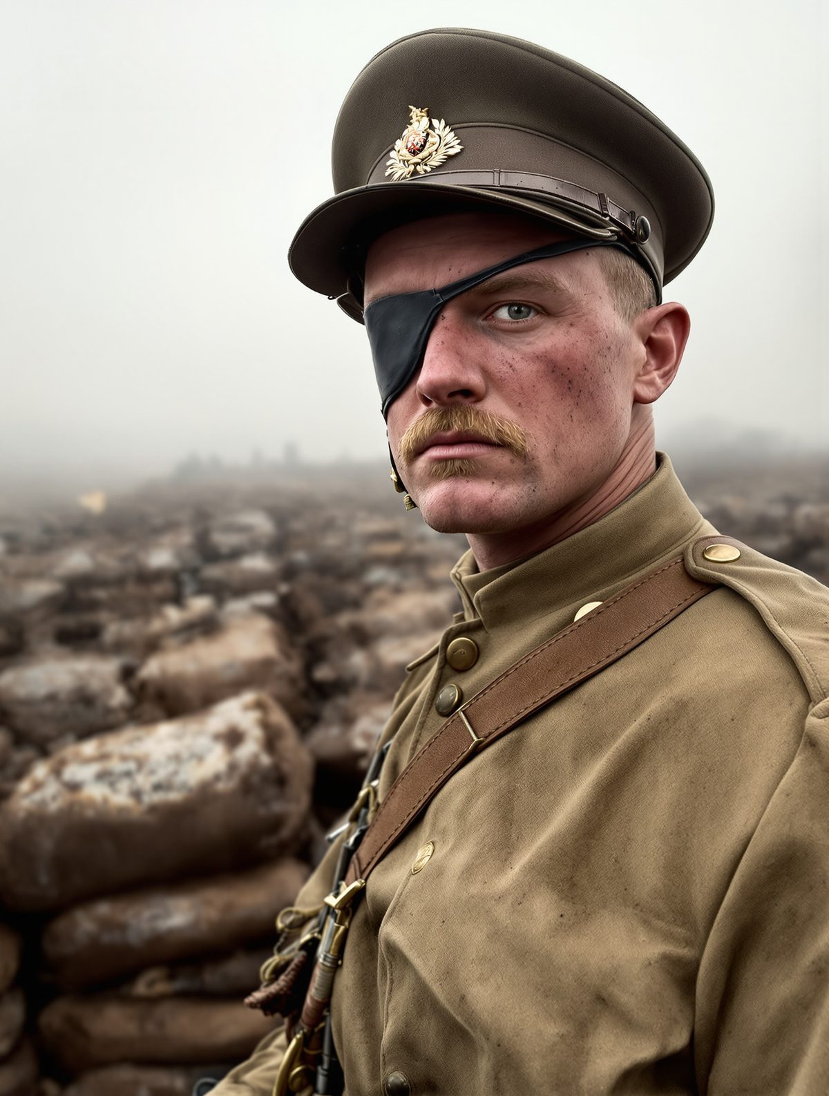 The British officer who tore off his own fingers when surgeons refused