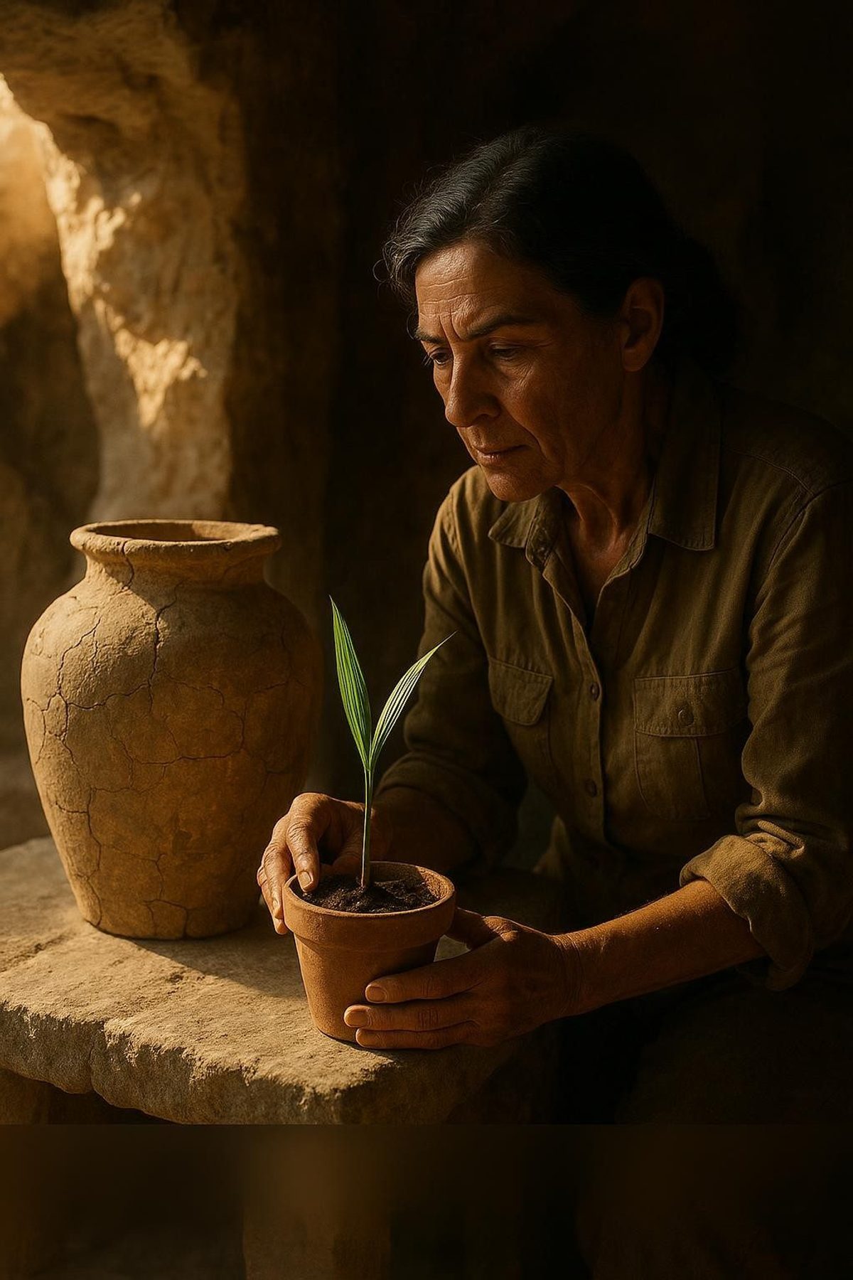 The Clay Jar Buried 3,000 Years. It Held a Living Seed.