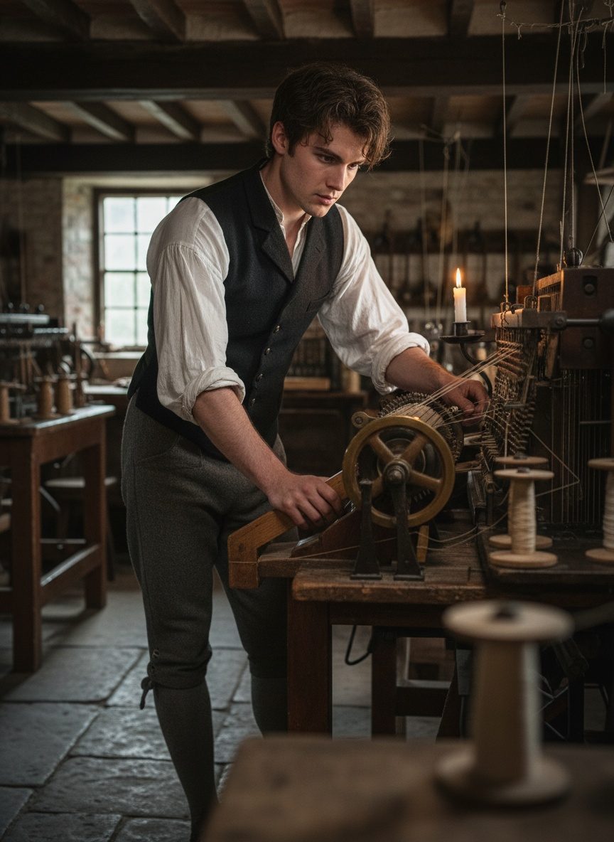 The Day a Blind Inventor Gave Britain Its Knitting Machine