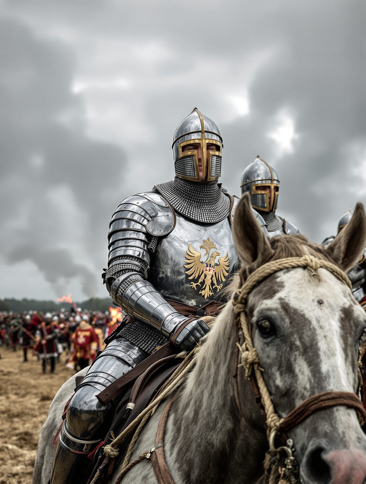 The Day a Blind King Rode Into Battle and Won England
