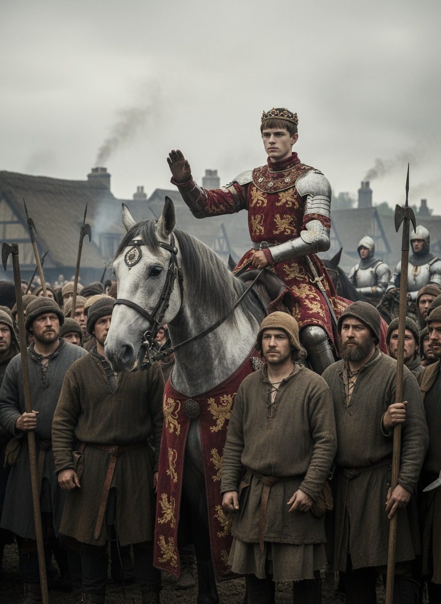 The Day a Boy King Faced a Mob and Would Not Flinch