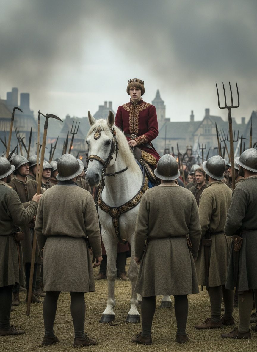 The Day a Boy King Faced a Mob and Would Not Yield