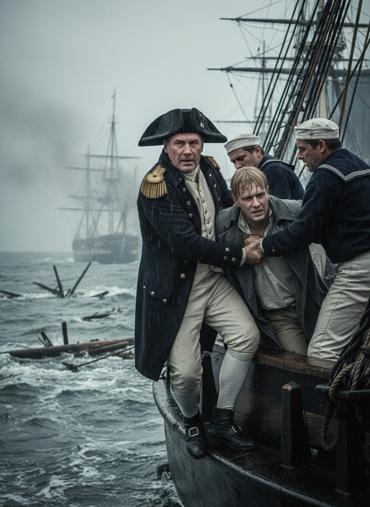 The Day a British Captain Pulled French Survivors From the Sea