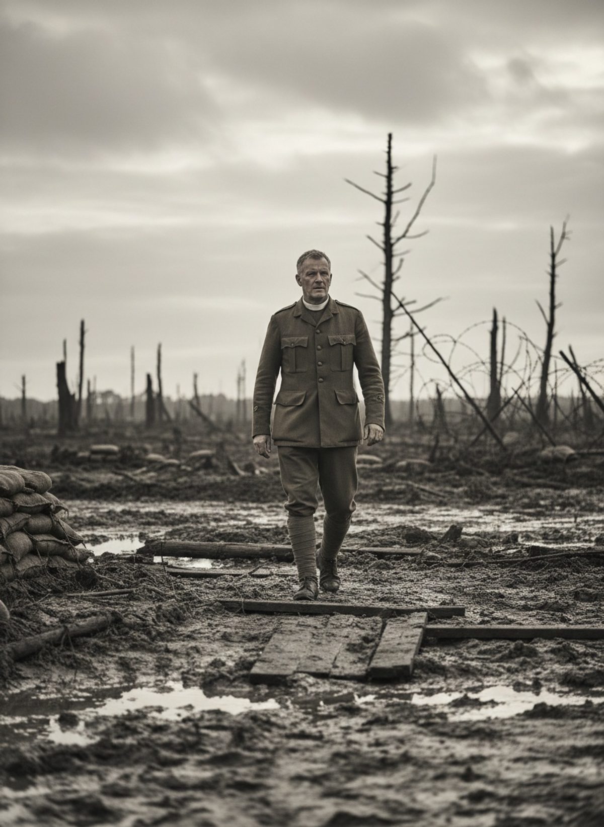 The Day a British Chaplain Walked Into No Man's Land Alone