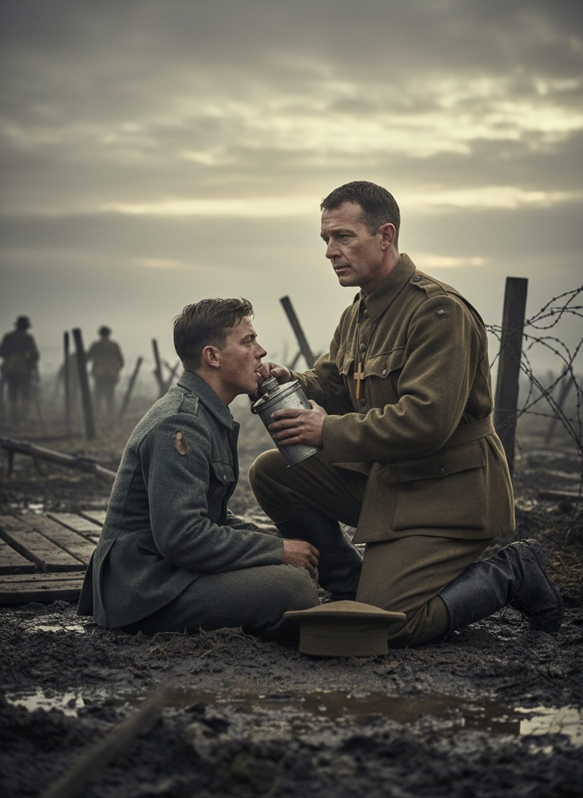 The Day a British Padre Fed the Enemy's Wounded First