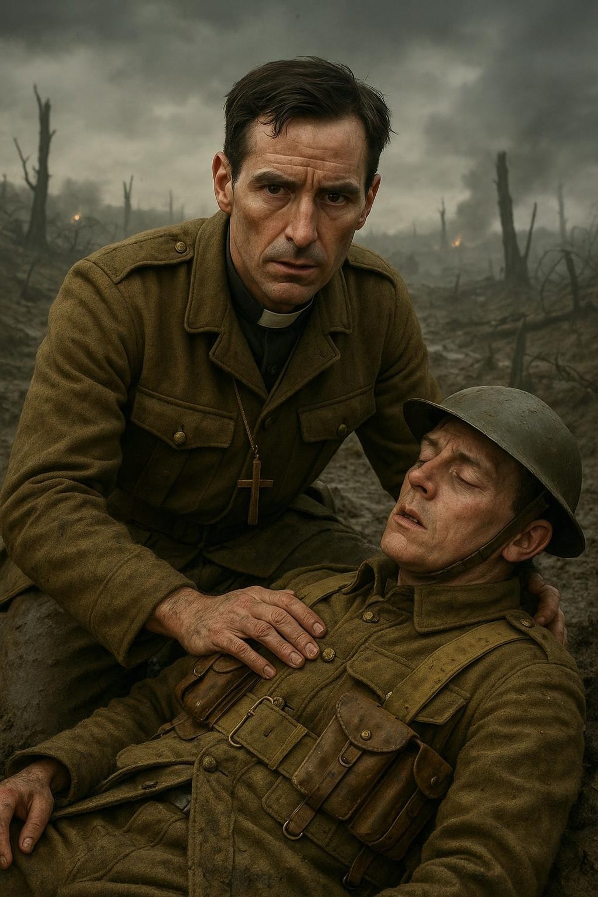The Day a British Padre Refused to Leave His Dying Men