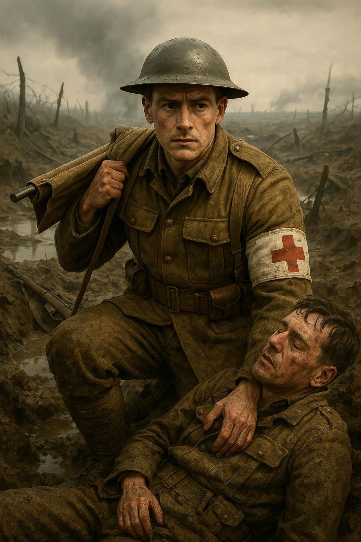 The Day a British Stretcher-Bearer Refused an Order to Save Lives