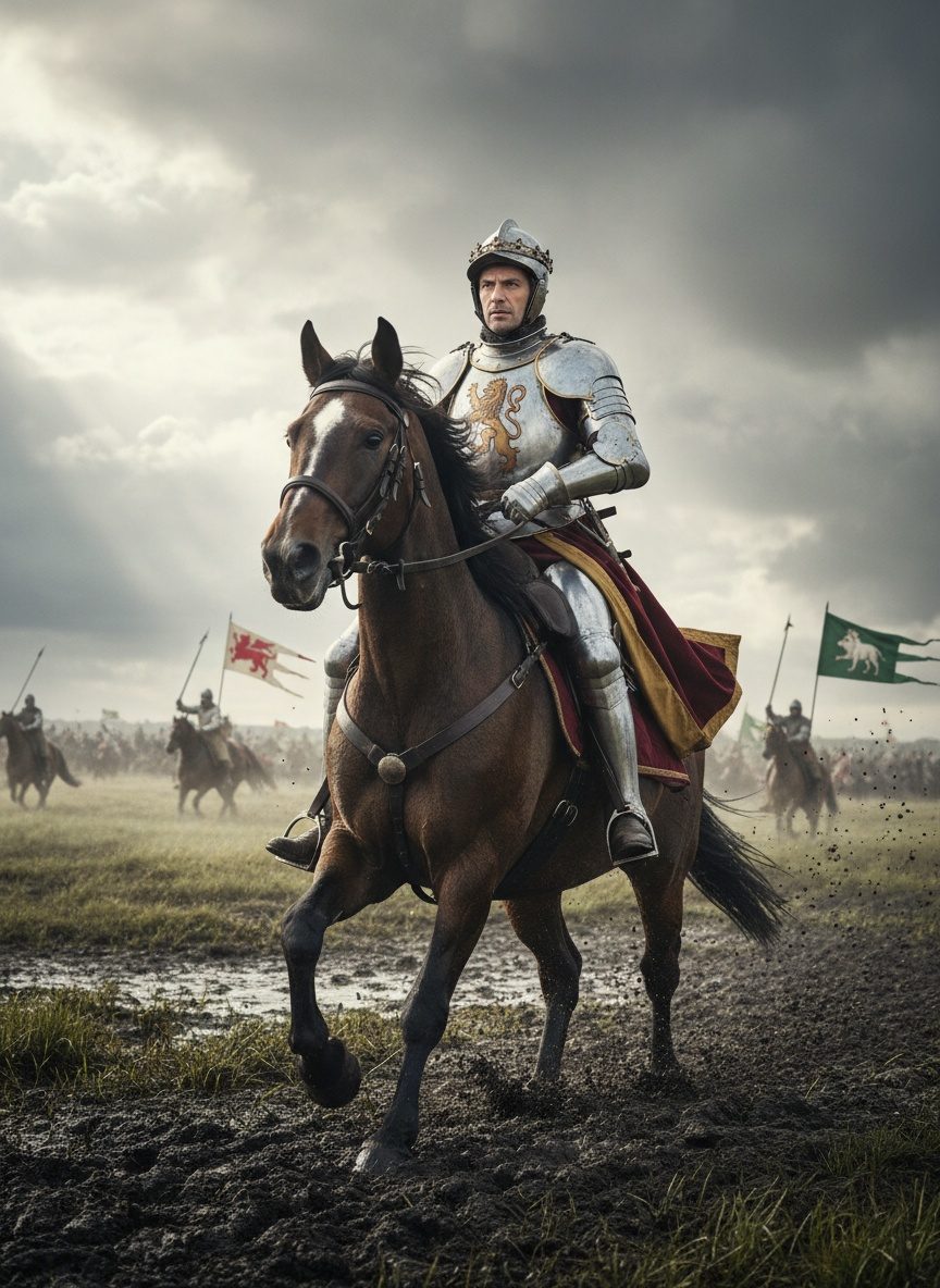The Day a Broken King Rode Into Battle One Last Time