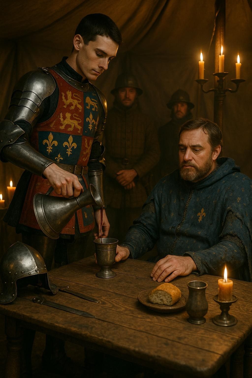The Day a Captured King Dined With His Conqueror