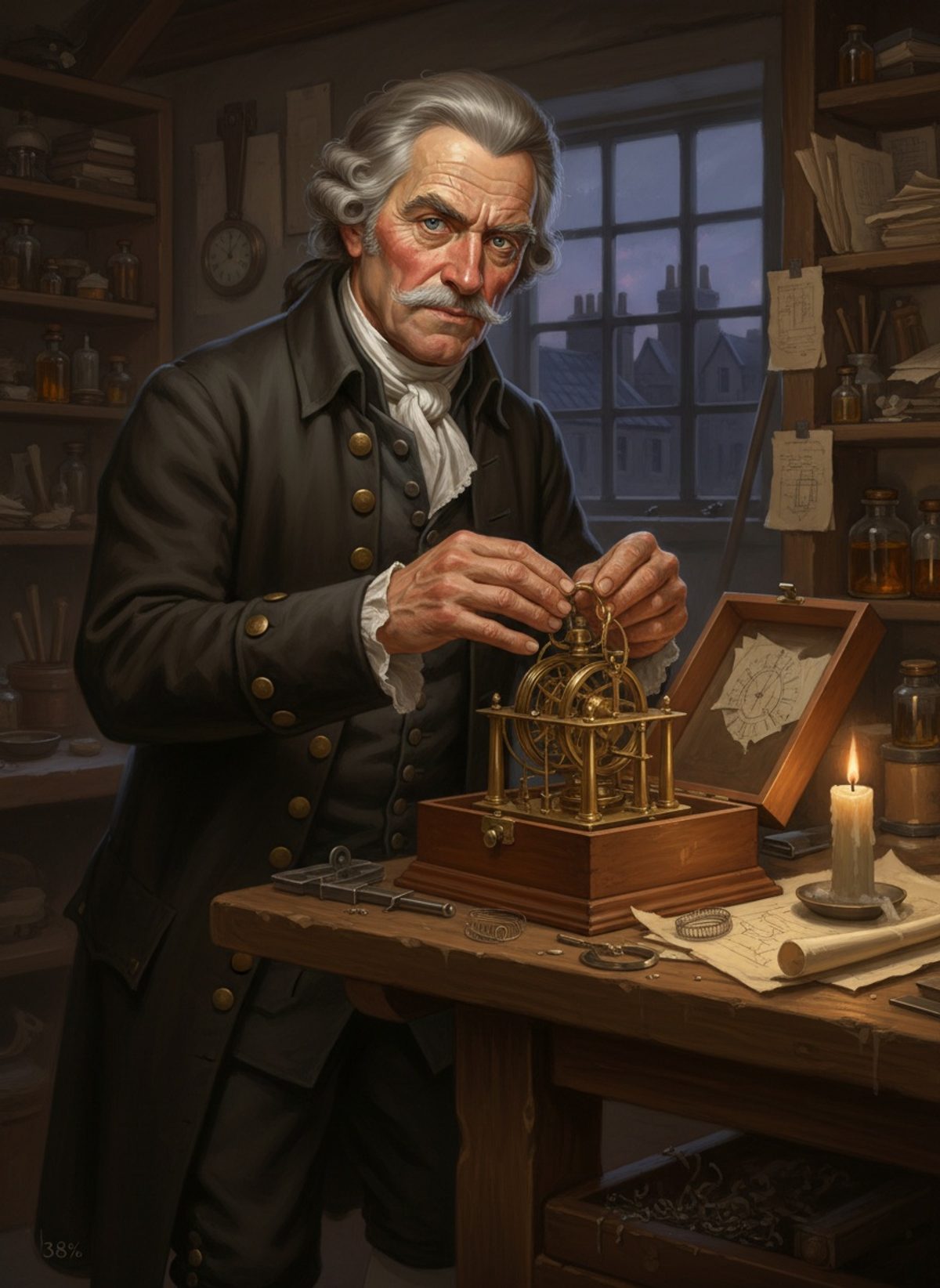 The Day a Clockmaker's Son Tamed the Tides of Time