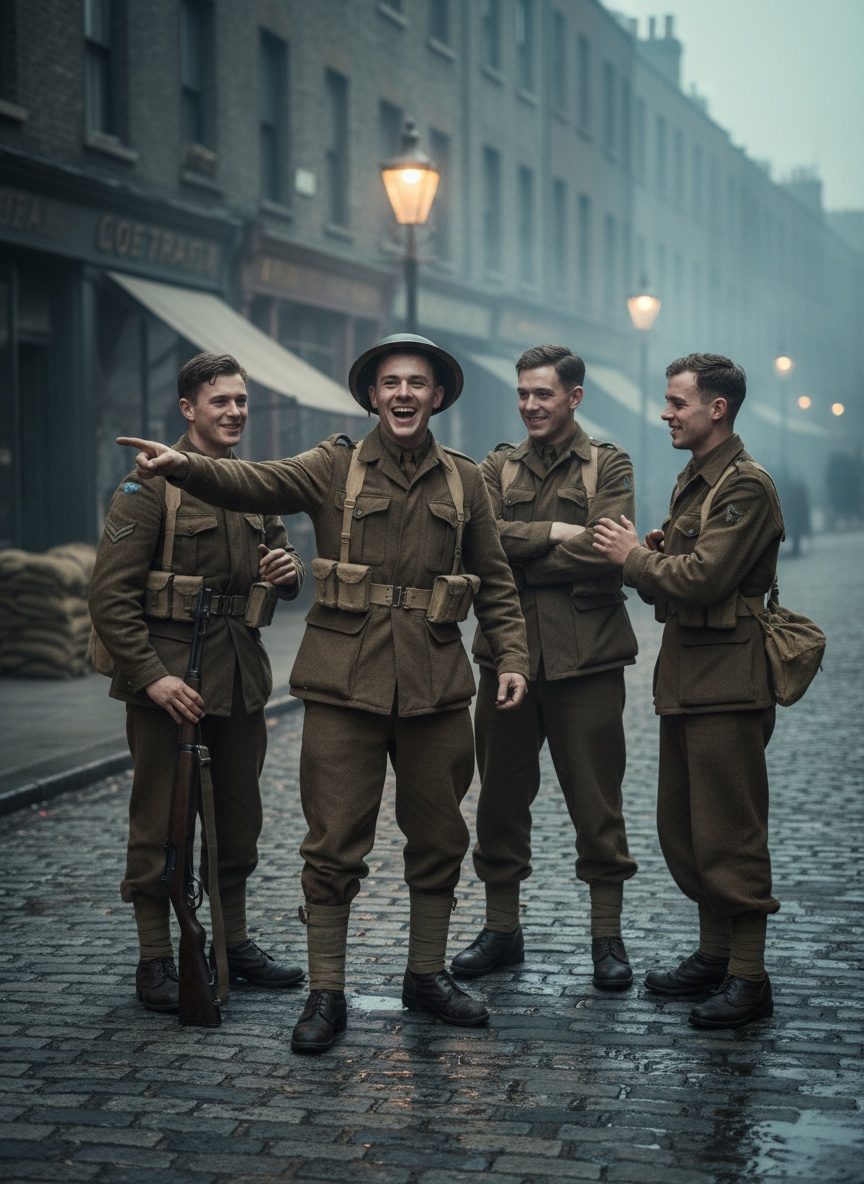 The Day a Cockney Boy Marched Into War and Found His Voice
