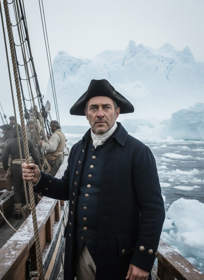 The Day a Cornish Captain Sailed Into the Ice and Came Back