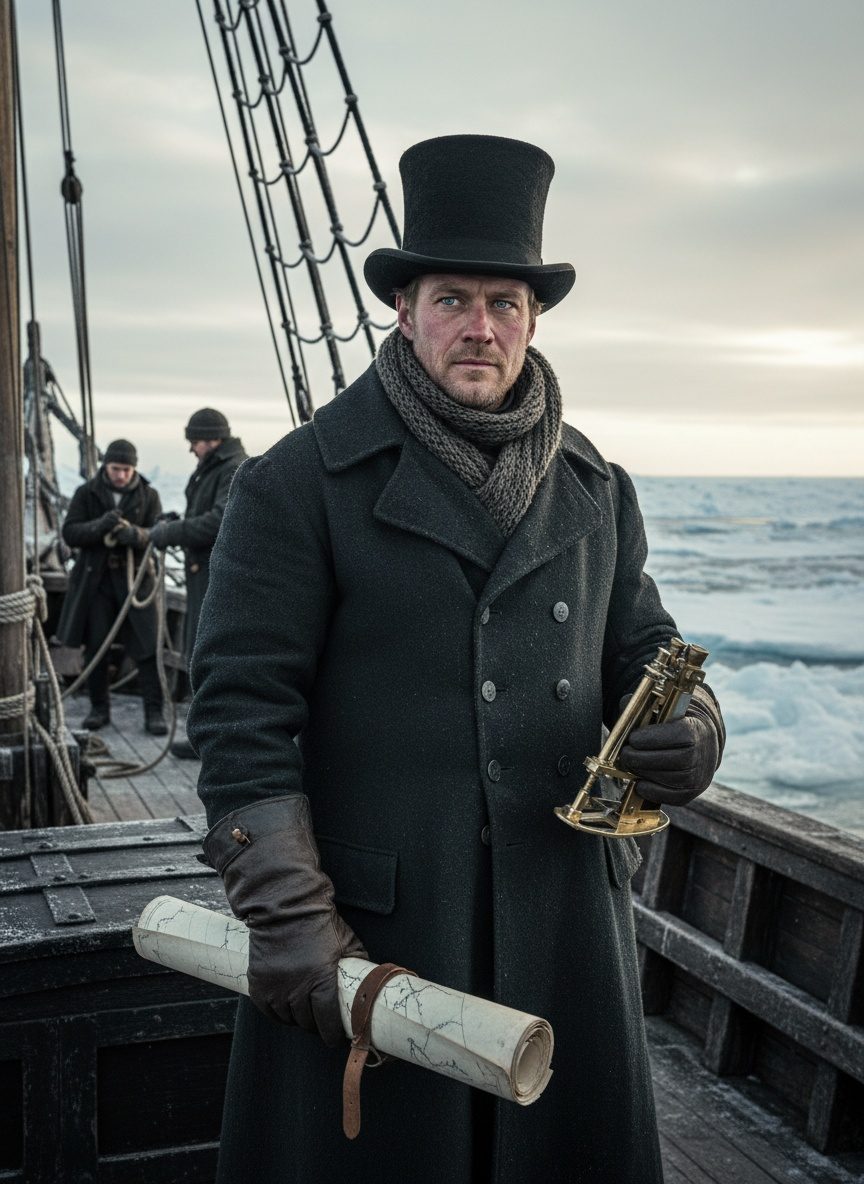 The Day a Cornish Sailor Charted the Arctic Alone