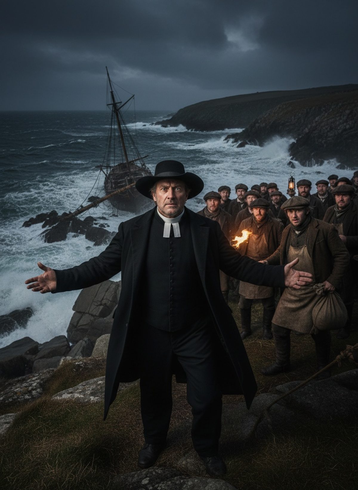 The Day a Cornish Vicar Stood Between a Mob and a Wreck
