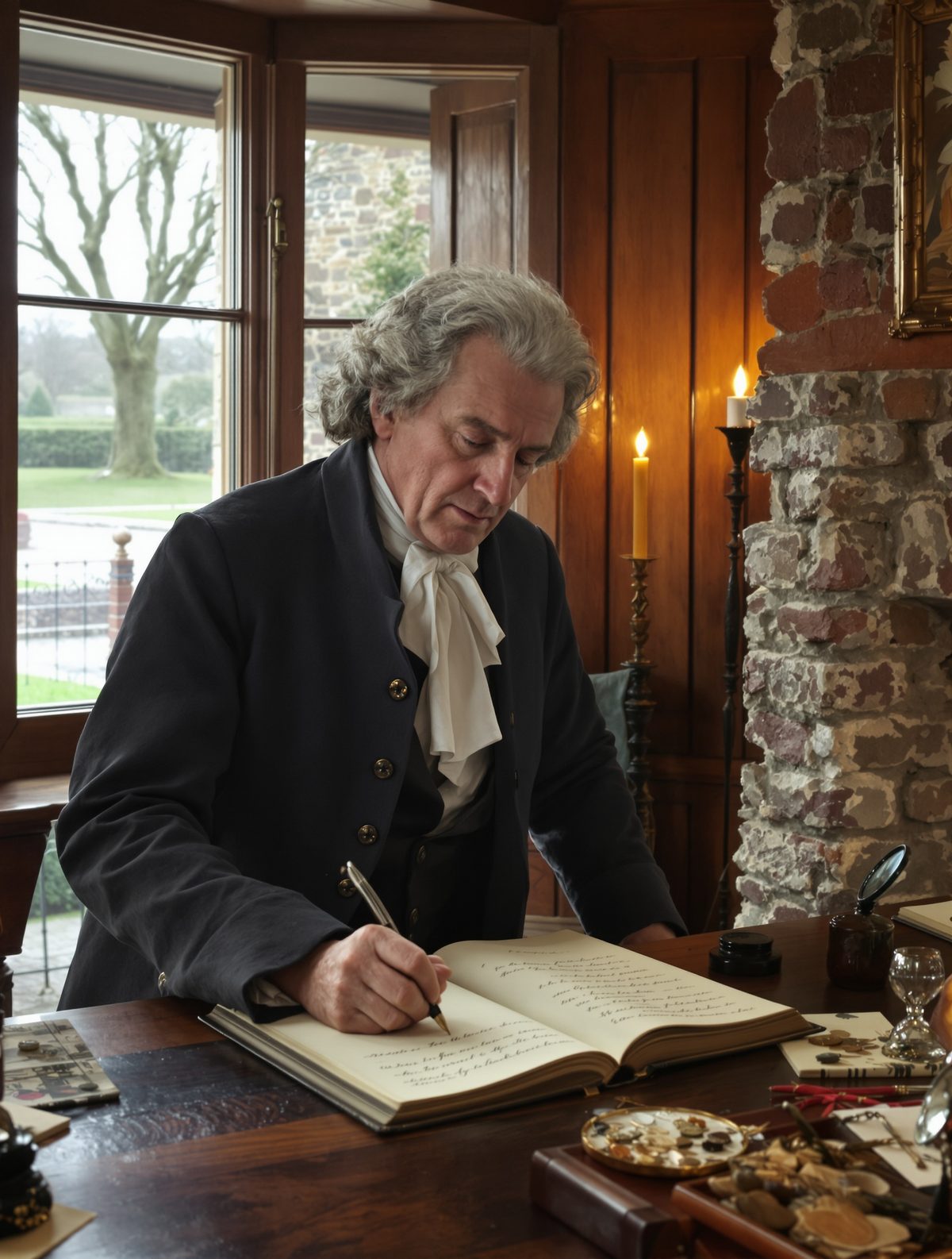 The Day a Country Parson Discovered Life in a Dewdrop
