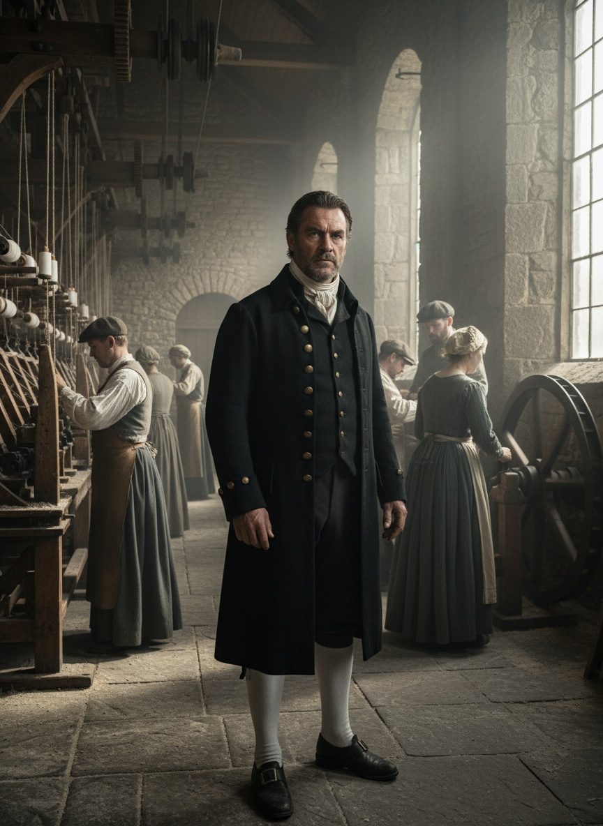 The Day a Derby Clockmaker's Son Lit the World's First Mill