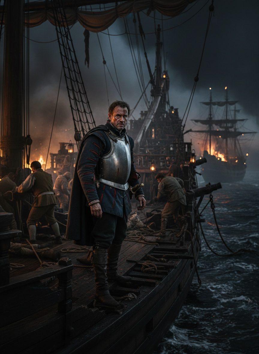 The Day a Devon Captain Rammed a Spanish Galleon to Save His Fleet