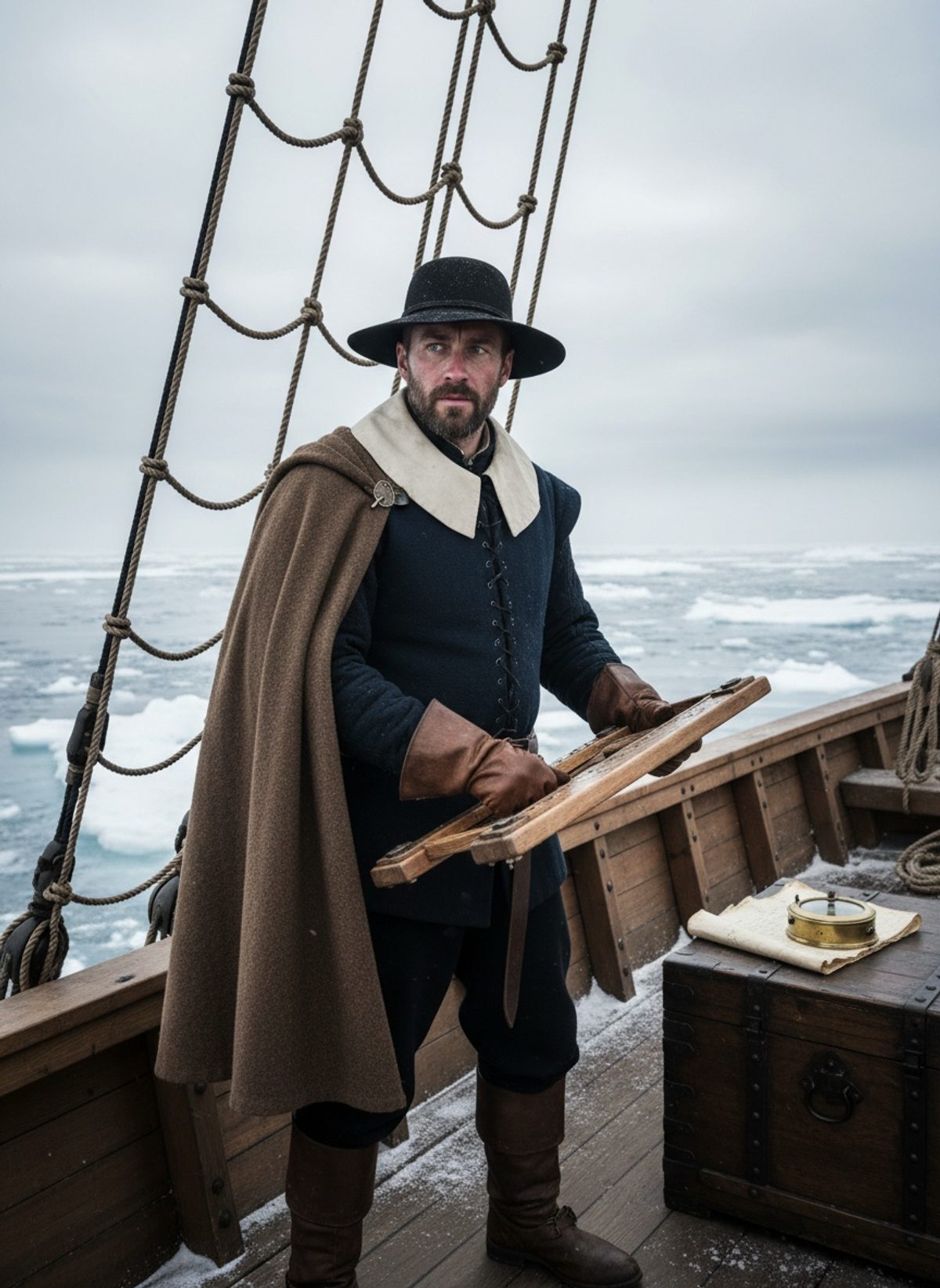 The Day a Devon Captain Sailed Into the Arctic Alone