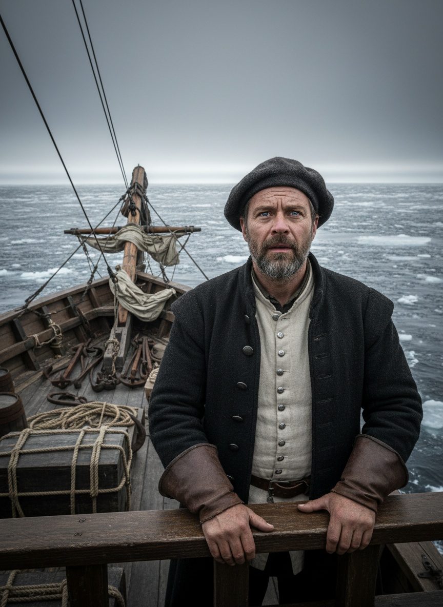 The Day a Devon Captain Sailed Into the Unknown and Named a Sea