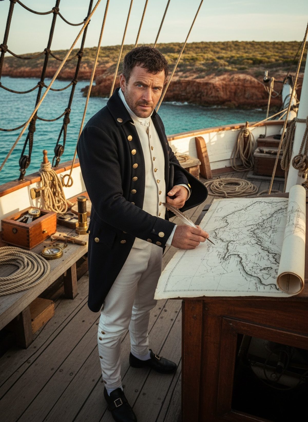 The Day a Devon Sailor Charted a Continent From the Sea