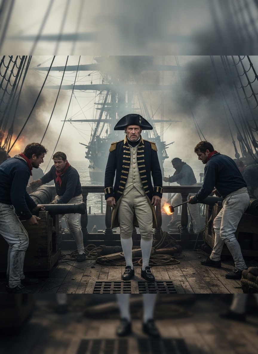 The Day a Dying Admiral Refused to Leave His Deck