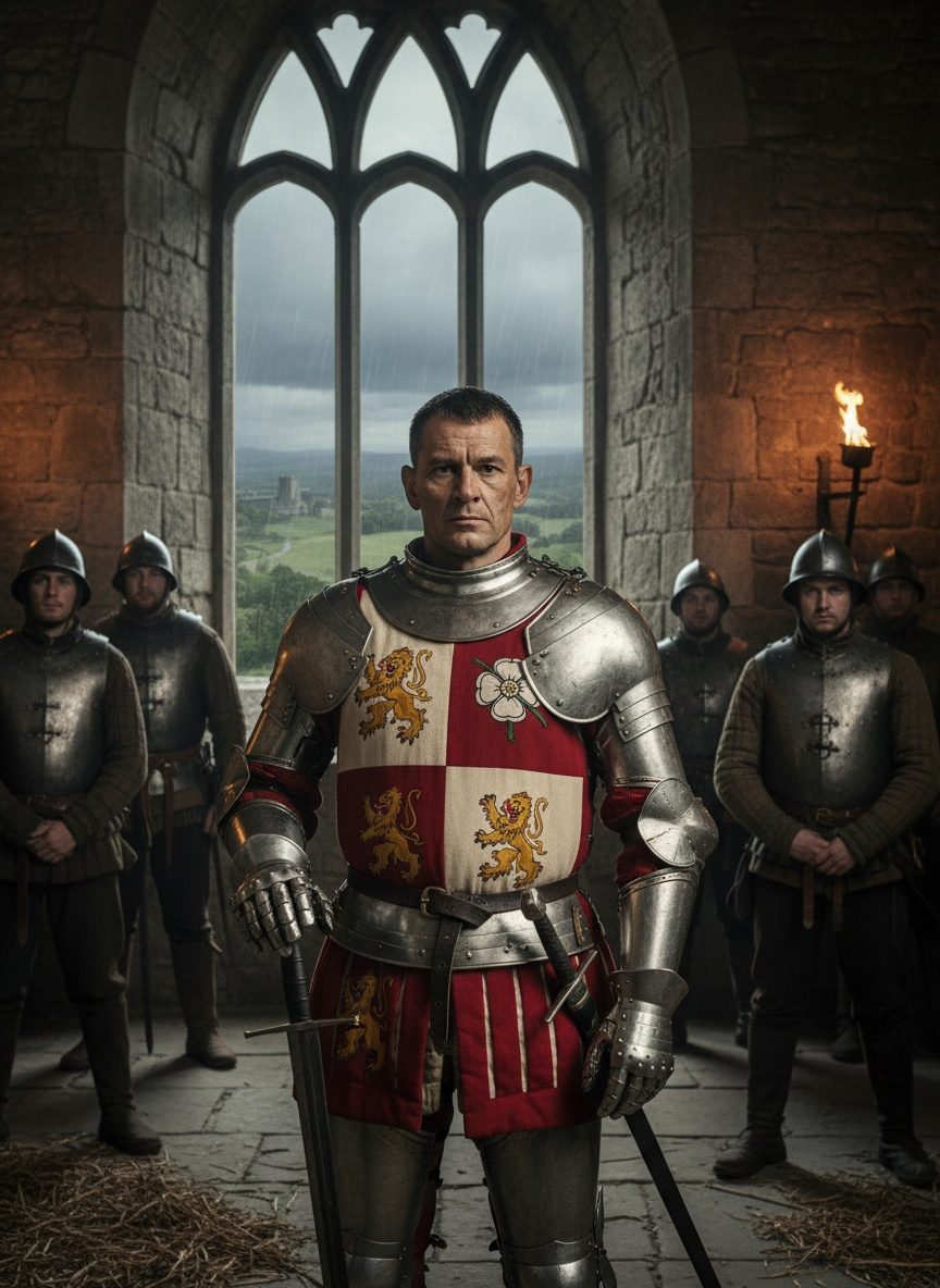 The Day a Dying Earl Knelt and Gave a King Back His Throne