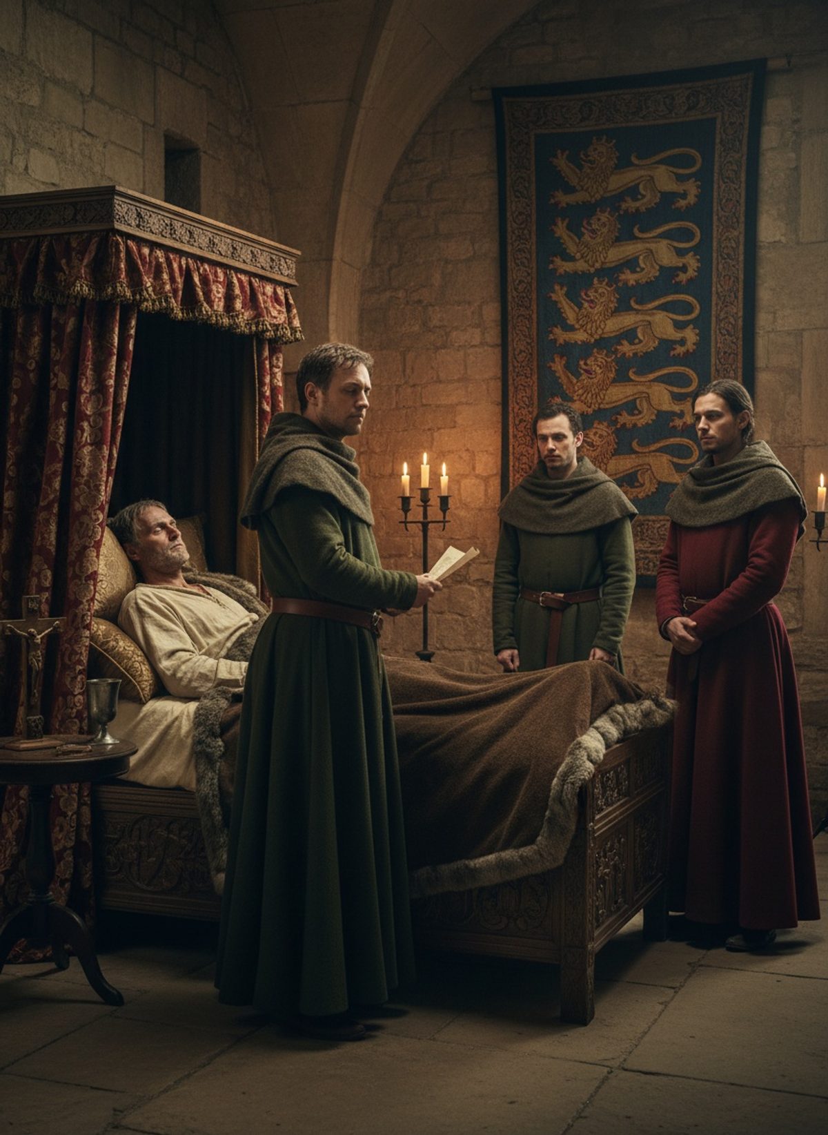 The Day a Dying King Crowned His Own Successor